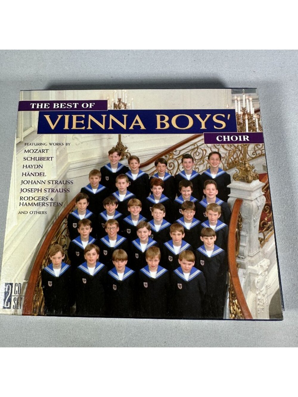 The Best Of Vienna Boys Choir 2-CD Set Mozart Schubert Handel Strauss Rodgers 19